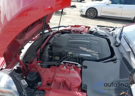 2015 Jaguar F-Type S из США, поврежденный, VIN SAJWA6BU7F8K17499